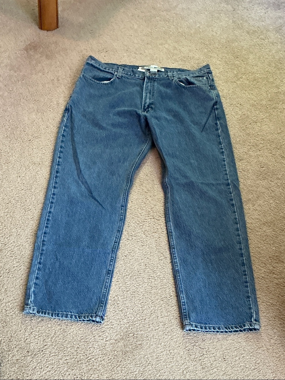 Harley-Davidson Men's Vintage Blue Straight Leg Jeans